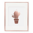 Load image into Gallery viewer, Potted Cactus Foil Art Print