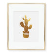 Load image into Gallery viewer, Potted Cactus Foil Art Print