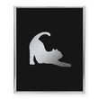 Load image into Gallery viewer, Cat Yoga Foil Art Print