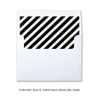 Load image into Gallery viewer, Black Striped Envelope Liner