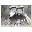 Load image into Gallery viewer, Gold and Black Holiday Card