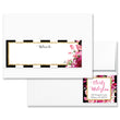 Load image into Gallery viewer, "Christy" Stripe + Pink Roses Envelope Wrap Address Labels