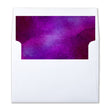 Load image into Gallery viewer, "Erika" Purple Watercolor Envelope Liners