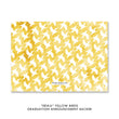 Load image into Gallery viewer, "Erika" Yellow Birds Graduation Announcement