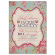 Load image into Gallery viewer, "Jackie" Vintage Rose Baby Shower Invitation