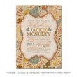 Load image into Gallery viewer, "Jackie" Autumn Leaves Baby Shower Invitation