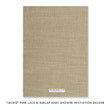 Load image into Gallery viewer, "Jackie" Pink Lace + Burlap Baby Shower Invitation