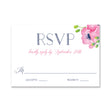 Load image into Gallery viewer, "Kennedy" Floral Watercolor RSVP Card