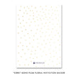 Load image into Gallery viewer, Chic Boho Plum Floral Bridal Shower Invitations, featuring lush plum florals against a serene purple and white backdrop.