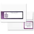 Load image into Gallery viewer, Purple Watercolor Ombre Envelope Address Label