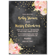 Load image into Gallery viewer, "Krissy" Chalkboard Baby Shower Invitation