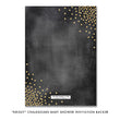 Load image into Gallery viewer, "Krissy" Chalkboard Baby Shower Invitation
