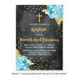 Load image into Gallery viewer, "Krissy" Chalkboard Baptism Invitation