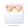 Load image into Gallery viewer, "Krissy" Navy + Pink Striped Wedding Invitation