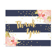 Load image into Gallery viewer, "Krissy" Navy Stripe Thank You Card