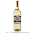 Load image into Gallery viewer, "Mady" Black + White Stripe Graduation Wine Labels
