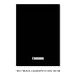 Load image into Gallery viewer, Black + Gold glitter "Mila" rehearsal dinner invitation backer | digibuddha.com