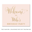 Load image into Gallery viewer, "Mila" Blush + Gold Photo Kids Birthday Invitation