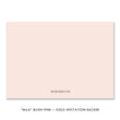 Load image into Gallery viewer, "Mila" Blush + Gold Photo Kids Birthday Invitation