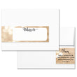 Load image into Gallery viewer, "Mila" Champagne Bokeh Envelope Wrap Address Labels