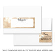 Load image into Gallery viewer, "Mila" Champagne Bokeh Envelope Wrap Address Labels