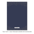 Load image into Gallery viewer, "Mila" Navy + Gold Twins Baby Shower Invitation
