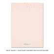 Load image into Gallery viewer, "Mila" Blush + Gold Glitter Baby Shower Invitation