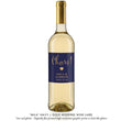Load image into Gallery viewer, "Mila" Navy + Gold Glitter Wedding Wine Labels
