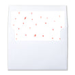 Load image into Gallery viewer, Red Snowflake Envelope Liners | Rosalie