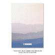 Load image into Gallery viewer, Boho Chic blue ombre watercolor "Shavon" save the dates | digibuddha.com
