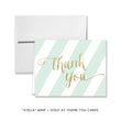 Load image into Gallery viewer, "Stella" Mint + Gold Baptism Invitation