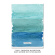 Load image into Gallery viewer, "Tory" Turquoise Watercolor Baby Shower Invitation
