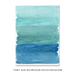 Load image into Gallery viewer, "Tory" Blue Watercolor Housewarming Party Invitation