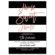 Load image into Gallery viewer, "Tory" Blush Pink Glitter Housewarming Party Invitation