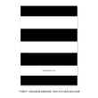Load image into Gallery viewer, "Tory" Black White & Gold Housewarming Party Invitation