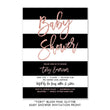 Load image into Gallery viewer, "Tory" Blush Pink Glitter Baby Shower Invitation