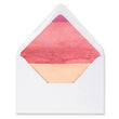Load image into Gallery viewer, "Tory" Pink Watercolor Envelope Liners
