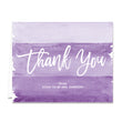 Load image into Gallery viewer, "Tory" Purple Watercolor Bridal Thank You Card