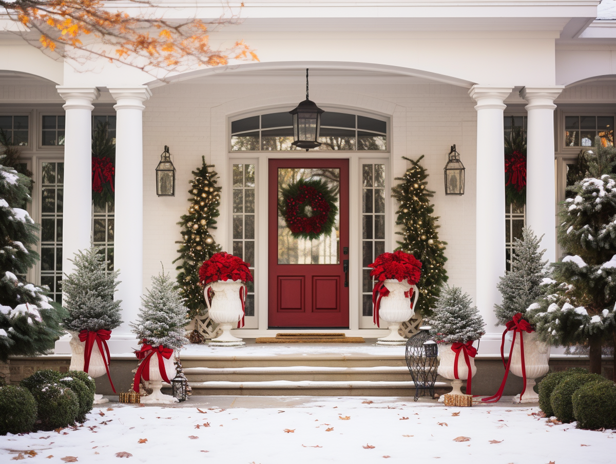 How to Decorate Front Porch for Christmas Magical Transformation Ideas