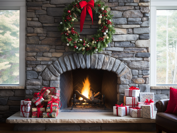How to Decorate a Fireplace Without Mantel for Christmas: Sparkle Your Hearth