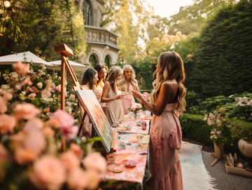 Paint and Sip Bridal Shower Ideas: A Fun Bridal Bash with Vino and Your Best Gals