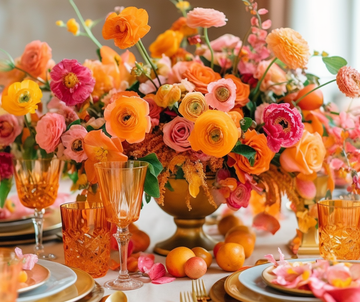 Pink and Orange Bridal Shower: A Vibrant Party Guide