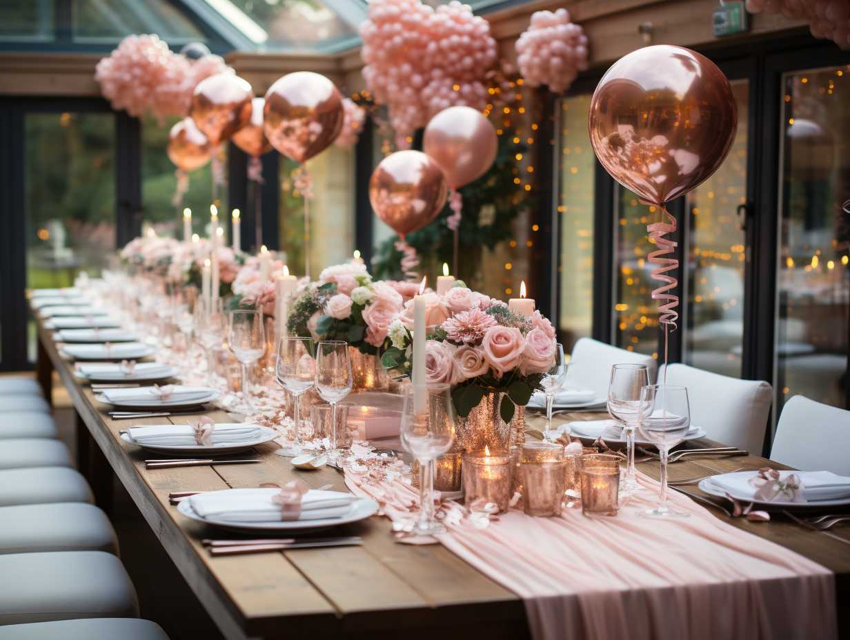 Stunning Bridal Shower Rose Gold Decorations to Elevate Your Celebration