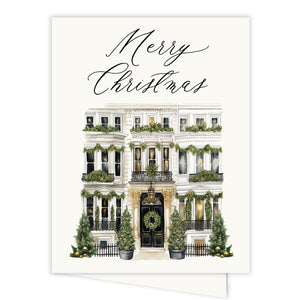 Chic City Townhome Real Estate Agent Photo Holiday Cards