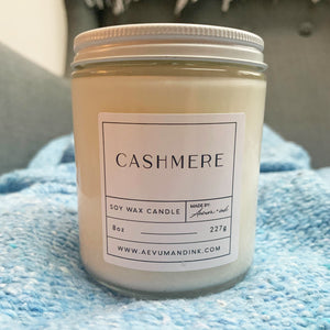 Cashmere Soy Wax Candle