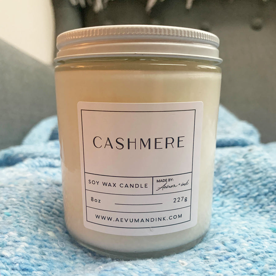 Cashmere Soy Wax Candle