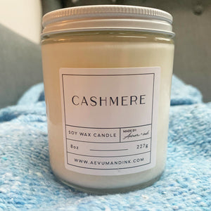 Cashmere Soy Wax Candle