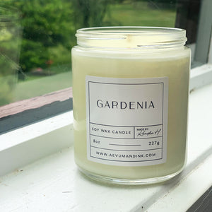 Gardenia Soy Wax Candle