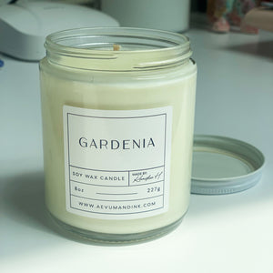 Gardenia Soy Wax Candle