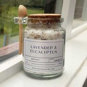 Lavender and Eucalyptus Bath Salts